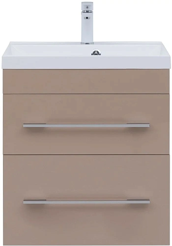 Тумба под раковину Aquanet Верона 60 капучино (2 ящика) 00304536 Тумба под раковину Aquanet Верона 60 капучино (2 ящика) 00304536