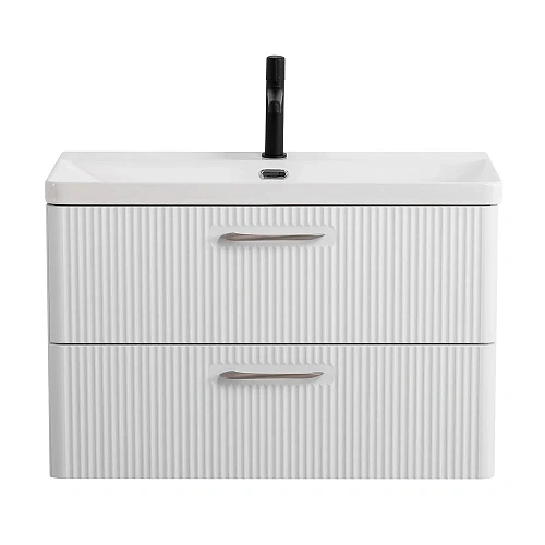 Тумба под раковину BelBagno DUE-800-2C-SO-BM-P подвесная 806x423 Белый металлик Тумба под раковину BelBagno DUE-800-2C-SO-BM-P подвесная 806x423 Белый металлик