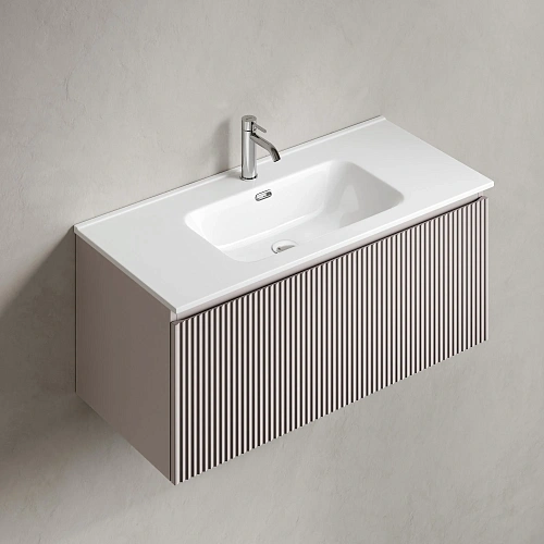 Тумба под раковину SANCOS Snob SNR1.0100SM R 1.0 995х445х406 Doha Soft подвесная Тумба под раковину SANCOS Snob SNR1.0100SM R 1.0 995х445х406 Doha Soft подвесная