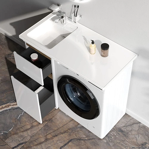 Тумба под раковину AM.PM X-Joy M85AFSX0402WG напольная, 40 см, белый Тумба под раковину AM.PM X-Joy M85AFSX0402WG напольная, 40 см, белый