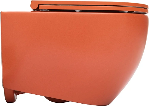 Унитаз подвесной Allen Brau Reality 4.32015.TE сиденье с микролифт терракот Унитаз подвесной Allen Brau Reality 4.32015.TE сиденье с микролифт терракот