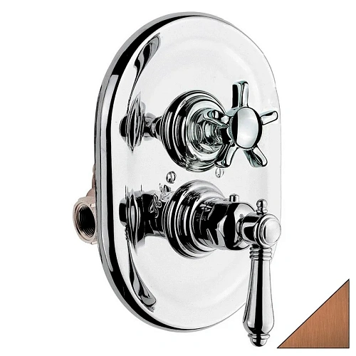 Смеситель для душа Nicolazzi Termostatic 4909 BZ 18 термостатический, бронза 4909BZ18 Смеситель для душа Nicolazzi Termostatic 4909 BZ 18 термостатический, бронза 4909BZ18
