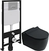 Комплект Унитаз подвесной STWORKI Ноттвиль SETK3104-2616 безободковый, с микролифтом, черный + Систе 587761 Комплект Унитаз подвесной STWORKI Ноттвиль SETK3104-2616 безободковый, с микролифтом, черный + Систе 587761