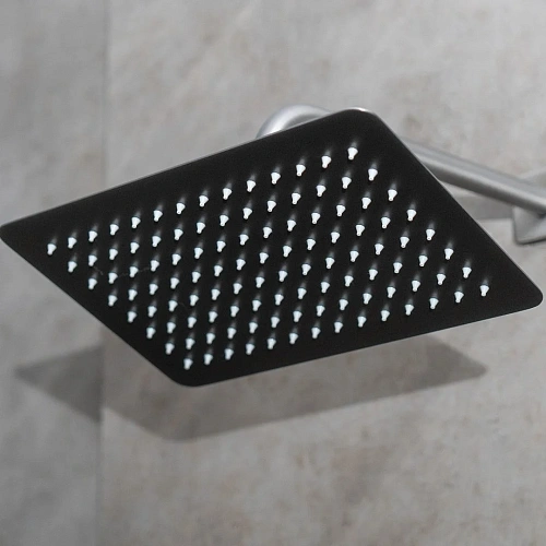 Душевая система Lemark Bronx LM3742GM термостатическая, встраиваемая, графит Душевая система Lemark Bronx LM3742GM термостатическая, встраиваемая, графит