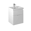 Тумба под раковину BRIZ Сити 50 см 232 03-18050-06 00 БЕЛ, белый