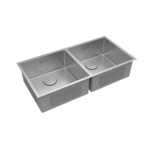 Кухонная мойка Lemark PRORAN 900 с двумя чашами из нержавеющей стали, сталь 9937137 Кухонная мойка Lemark PRORAN 900 с двумя чашами из нержавеющей стали, сталь 9937137