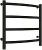 Полотенцесушитель электрический Сунержа Галант 4.0 500х500 МЭМ левый 31-0830-5050 Матовый черный