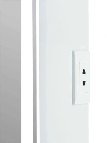 Зеркальный шкаф Taliente CBled TA-CBled-EL6080L с LED-подсветкой, 60x15x80, асимметричный, с розеткой Зеркальный шкаф Taliente CBled TA-CBled-EL6080L с LED-подсветкой, 60x15x80, асимметричный, с розеткой