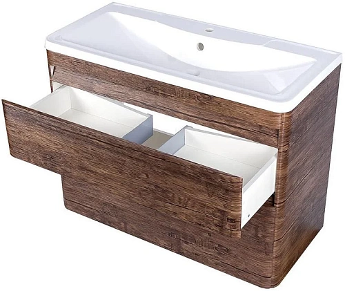 Тумба под раковину Style Line Атлантика 100, Люкс старое дерево, PLUS ЛС-00000614 Тумба под раковину Style Line Атлантика 100, Люкс старое дерево, PLUS ЛС-00000614