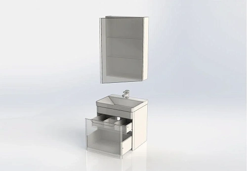 Комплект мебели Aquanet София 60 белый 00203649 Комплект мебели Aquanet София 60 белый 00203649