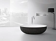 Ванна отдельностоящая NTBagno Ciotola NT307 Black из искусственного камня Ванна отдельностоящая NTBagno Ciotola NT307 Black из искусственного камня