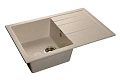 Кухонная мойка GranFest Quadro Q-780 L беж бежевый Кухонная мойка GranFest Quadro Q-780 L беж бежевый