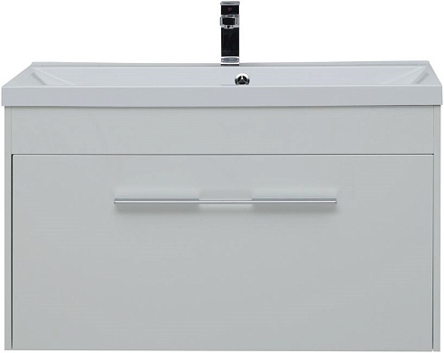Тумба под раковину Aquanet Августа 100 белый глянец 00274142 Тумба под раковину Aquanet Августа 100 белый глянец 00274142