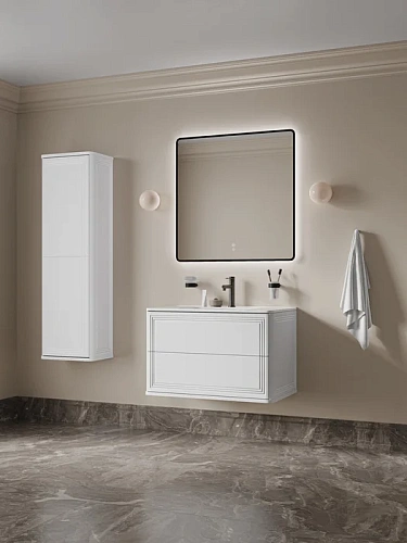 Тумба с раковиной IDDIS Oxford Neo (OXN80W0i95K) подвесная, 80 см, белый Тумба с раковиной IDDIS Oxford Neo (OXN80W0i95K) подвесная, 80 см, белый