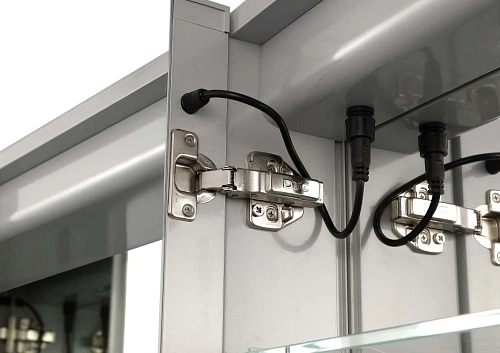 Зеркальный шкаф Aquatek AQ7129-MLC с подсветкой, сенсорное, 1200x700x133 Зеркальный шкаф Aquatek AQ7129-MLC с подсветкой, сенсорное, 1200x700x133