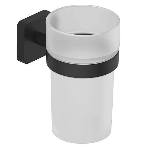 Стакан Kludi VELA S 2597539 черный матовый Стакан Kludi VELA S 2597539 черный матовый