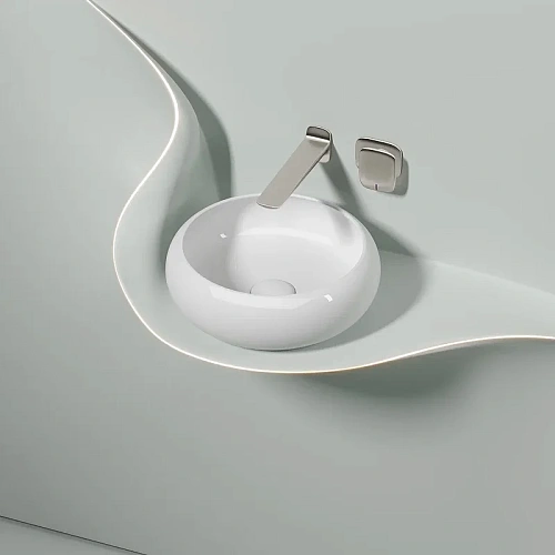 Раковина Ceramica Nova ELEMENT CN6050 белый накладная Раковина Ceramica Nova ELEMENT CN6050 белый накладная