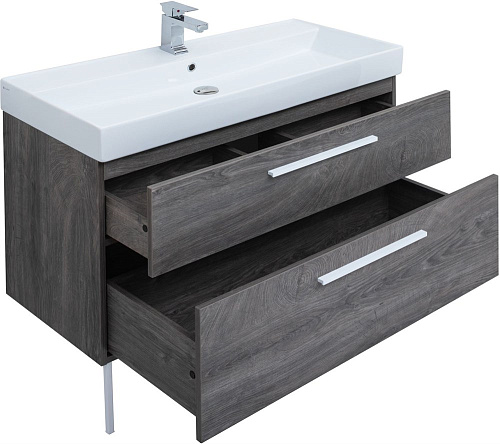 Тумба под раковину Aquanet Nova 100 дуб рошелье 00249923 Тумба под раковину Aquanet Nova 100 дуб рошелье 00249923