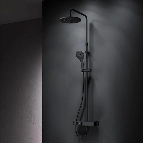 Душевая система AM.PM Inspire V2.0 F0750A422 с термостатом, верхний душ d 250 мм Душевая система AM.PM Inspire V2.0 F0750A422 с термостатом, верхний душ d 250 мм