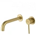 Смеситель для раковины Wonzon &amp; Woghand встраиваемый, брашированное золото (WW-88869017-BG)