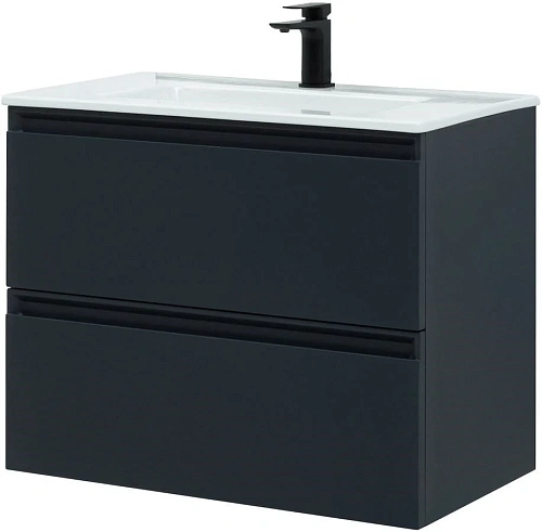 Тумба под раковину Allen Brau Eclipse 80 1.E1002.AM антрацит матовый Тумба под раковину Allen Brau Eclipse 80 1.E1002.AM антрацит матовый