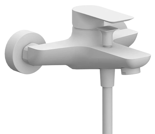 Смеситель для ванны Remer Infinity I05BO, белый матовый Смеситель для ванны Remer Infinity I05BO, белый матовый