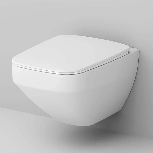 Унитаз подвесной AM.PM Inspire V2.0 C50A1700SC FlashClean с сиденьем микролифт Унитаз подвесной AM.PM Inspire V2.0 C50A1700SC FlashClean с сиденьем микролифт