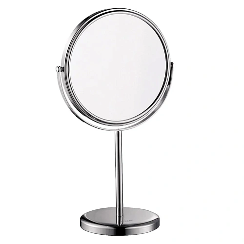 Зеркало косметическое WasserKRAFT K-1003 двухстороннее, стандартное и с 3-х кратным увеличением хром Зеркало косметическое WasserKRAFT K-1003 двухстороннее, стандартное и с 3-х кратным увеличением хром