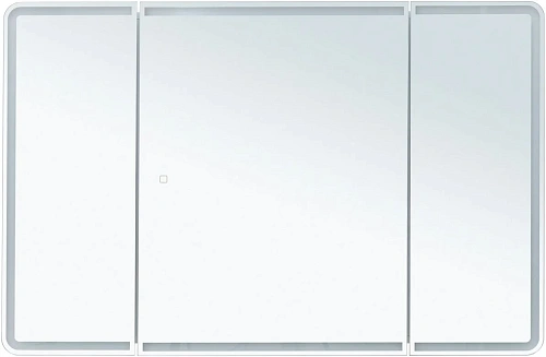 Зеркальный шкаф Aquanet Оптима 120 00341429 с LED подсветкой Зеркальный шкаф Aquanet Оптима 120 00341429 с LED подсветкой