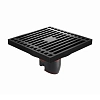 Душевой трап Orange TR01-005b 100х100 черный Душевой трап Orange TR01-005b 100х100 черный