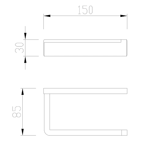 Держатель туалетной бумаги ABBER Westen AA1731SP сатин Держатель туалетной бумаги ABBER Westen AA1731SP сатин