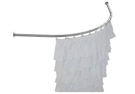 Карниз для ванны Aquanet Capri/Sarezo полукруглый 160х100 00242860 Карниз для ванны Aquanet Capri/Sarezo полукруглый 160х100 00242860