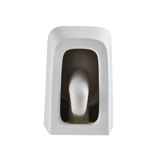 Унитаз подвесной GROSSMAN GR-4441SQ 53x36x36,5 белый, безободковый, торнадо с тонкой крышкой Унитаз подвесной GROSSMAN GR-4441SQ 53x36x36,5 белый, безободковый, торнадо с тонкой крышкой