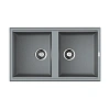 Кухонная мойка Omoikiri Tedori 86-2-GR Tetogranit/leningrad grey 4993572 Кухонная мойка Omoikiri Tedori 86-2-GR Tetogranit/leningrad grey 4993572