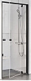 Детальная картинка товара «душевая дверь ravak pdop1-80 transparent, профиль черный 03g40300z1»