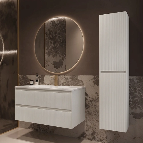 Тумба под раковину Vincea Welle 1000 подвесная, белый матовый софт-тач Тумба под раковину Vincea Welle 1000 подвесная, белый матовый софт-тач