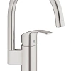 Смеситель для кухни GROHE Eurosmart c высоким изливом, суперсталь (33202DC2) Смеситель для кухни GROHE Eurosmart c высоким изливом, суперсталь (33202DC2)