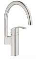 Смеситель для кухни GROHE Eurosmart c высоким изливом, суперсталь (33202DC2) Смеситель для кухни GROHE Eurosmart c высоким изливом, суперсталь (33202DC2)