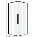 Душевая дверь GROSSMAN Galaxy 1/2.K33.01.11.42.00 (110x195) графит сатин, стекло прозрачное Душевая дверь GROSSMAN Galaxy 1/2.K33.01.11.42.00 (110x195) графит сатин, стекло прозрачное