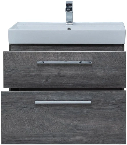 Тумба под раковину Aquanet Nova 75 дуб рошелье (2 ящика) 00242260 Тумба под раковину Aquanet Nova 75 дуб рошелье (2 ящика) 00242260