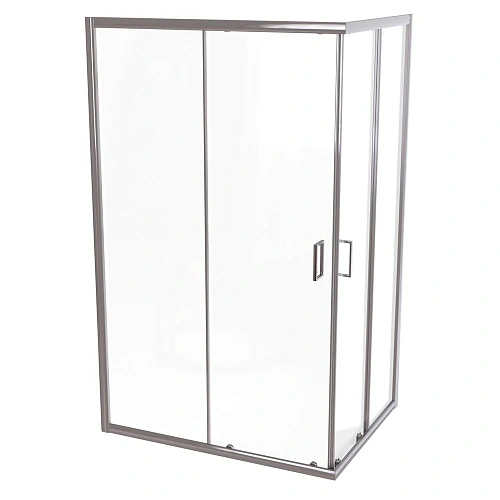Душевой уголок Taliente 120x80x195см, прямоугольный, раздвижной, прозр.стекло 6мм, хром.профиль TA-08120-1CP Душевой уголок Taliente 120x80x195см, прямоугольный, раздвижной, прозр.стекло 6мм, хром.профиль TA-08120-1CP