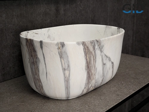 Раковина Gid Mnc9302 54481 накладная под камень матовая 45x32x22 Раковина Gid Mnc9302 54481 накладная под камень матовая 45x32x22