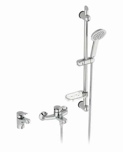 Комплект смесителей Jacob Delafon Brive E78121-CP Комплект смесителей Jacob Delafon Brive E78121-CP