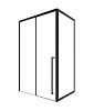 Душевой уголок Timo (T57R+T64) TDSS-130/03C-8R, раздвижная дверь 1300x2000, профиль черный, торцевое стекло TSS-900/03C-8 900x2000 Душевой уголок Timo (T57R+T64) TDSS-130/03C-8R, раздвижная дверь 1300x2000, профиль черный, торцевое стекло TSS-900/03C-8 900x2000