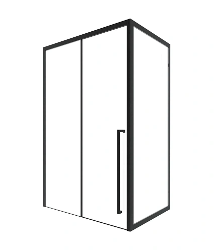 Душевой уголок Timo (T57R+T64) TDSS-130/03C-8R, раздвижная дверь 1300x2000, профиль черный, торцевое стекло TSS-900/03C-8 900x2000 Душевой уголок Timo (T57R+T64) TDSS-130/03C-8R, раздвижная дверь 1300x2000, профиль черный, торцевое стекло TSS-900/03C-8 900x2000