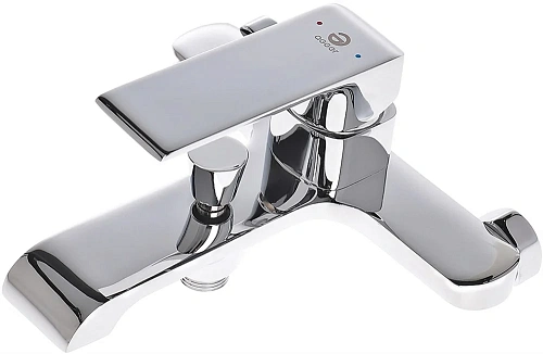 Смеситель для ванны STWORKI Вестерос VS-03cr , однорычажный, латунь, настенный, российский 550768 Смеситель для ванны STWORKI Вестерос VS-03cr , однорычажный, латунь, настенный, российский 550768