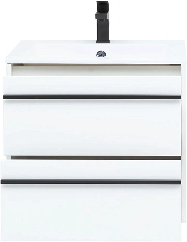 Тумба под раковину Aquanet Lino 60 белый матовый 00253901 Тумба под раковину Aquanet Lino 60 белый матовый 00253901
