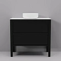 Тумба с раковиной ArtDecco Elisa 90 AES09F78S300 черный дуб Тумба с раковиной ArtDecco Elisa 90 AES09F78S300 черный дуб