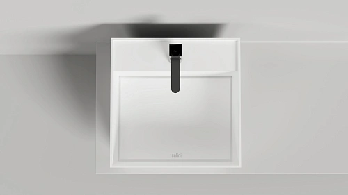 Раковина Salini ARMONIA SQUARE TOP 03 130513TG 450x450 накладная S-Sense Раковина Salini ARMONIA SQUARE TOP 03 130513TG 450x450 накладная S-Sense