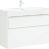 Тумба под раковину Aquanet Nova Lite 100 (SLIM SYNERGY) белый, 2 ящика 00249940 Тумба под раковину Aquanet Nova Lite 100 (SLIM SYNERGY) белый, 2 ящика 00249940